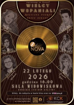 WIELCY WSPANIALI - Muzyczna podróż przez dekady - Zespół ReNova