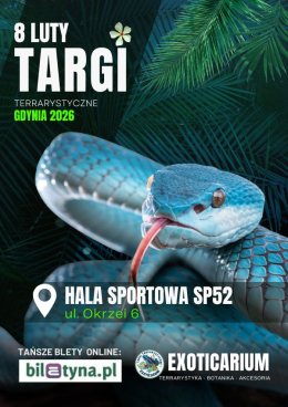 EXOTICARIUM Targi Terrarystyczne Gdynia 8 luty