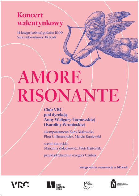 Amore risonante: koncert walentynkowy w wykonaniu Chóru VRC