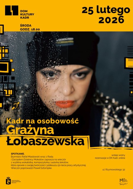 Kadr na osobowość: Grażyna Łobaszewska