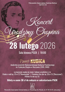 Paweł Kubica - Urodziny Chopina
