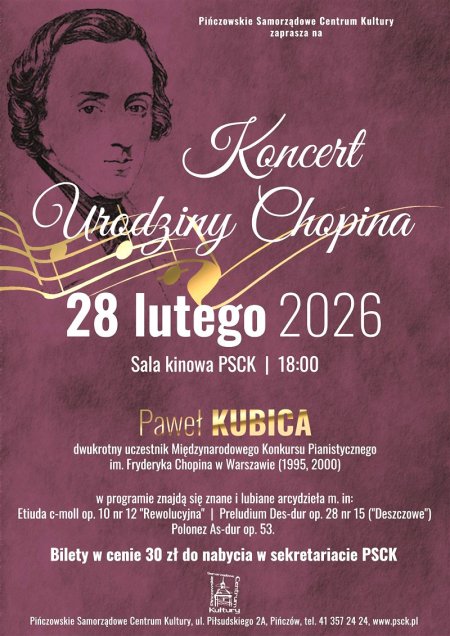 Paweł Kubica - Urodziny Chopina
