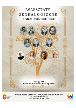 Warsztaty genealogiczne 07.02.2026 g. 17.00 - Murowanka
