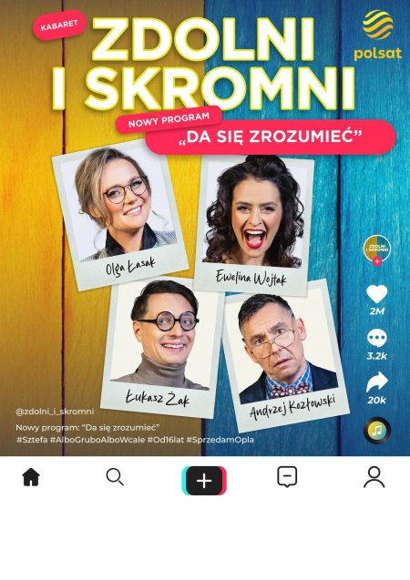 Zdolni i Skromni - "Da się zrozumieć": Rejestracja TV Polsat