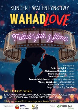 Koncert WahadLOVE - Miłość jak z filmu