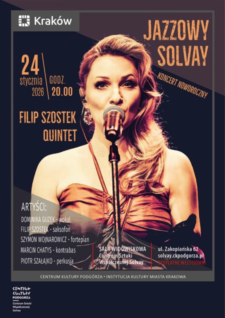 Jazzowy Solvay - Filip Szostek Quintet “Koncert Noworoczny”