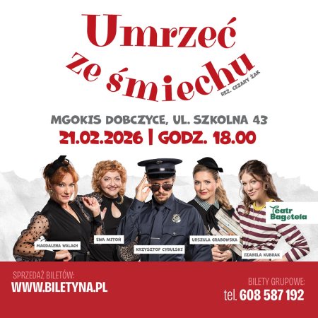 Umrzeć ze śmiechu - Teatr Bagatela