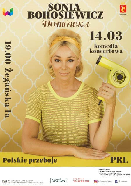 Sonia Bohosiewicz - Domówka - 14.03.2026 godz. 19.00 - WSK
