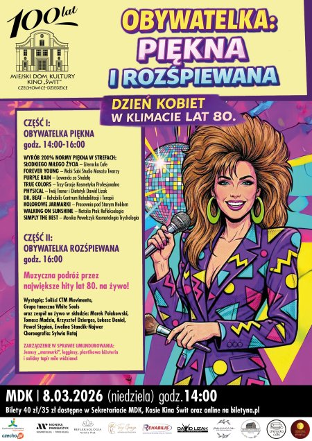 Obywatelka: Piękna i Rozśpiewana. Dzień Kobiet w klimacie lat 80.