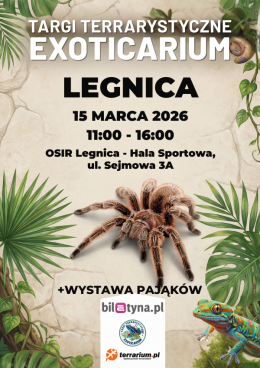 Legnica - Targi Terrarystyczne Exoticarium + Wystawa Pająków