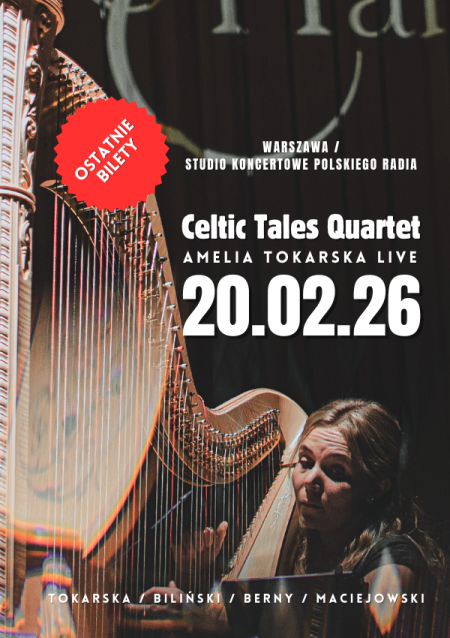 Amelia Tokarska - Celtic Tales Quartet - Live at Polskie Radio