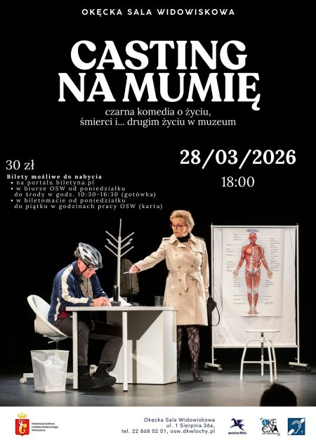 Casting na mumię – czarna komedia o życiu, śmierci i… drugim życiu w muzeum