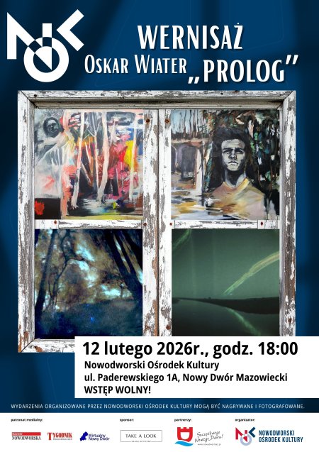 Wernisaż wystawy PROLOG Oskara Wiater
