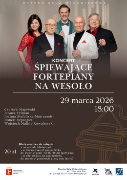 Śpiewające fortepiany na wesoło - koncert