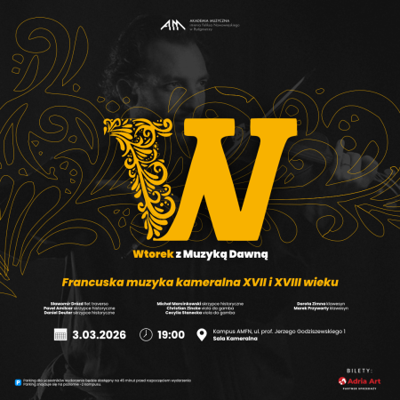 Wtorek z Muzyką Dawną: Francuska muzyka kameralna XVII i XVIII wieku