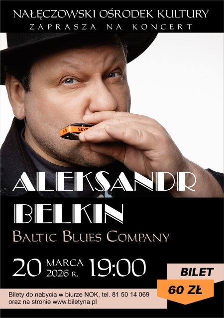 Koncert Aleksandra Belkina z zespołem Baltic Blues Company