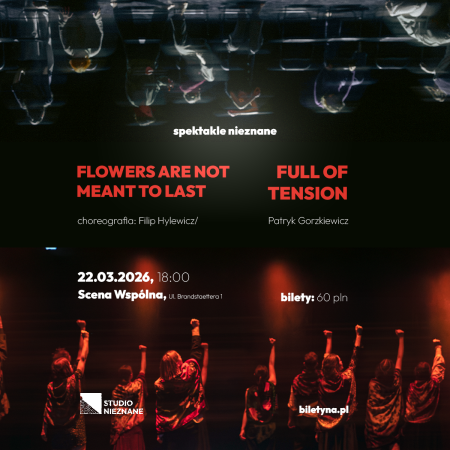 Spektakle NIEZNANE: 2 spektakle, 1 wieczór