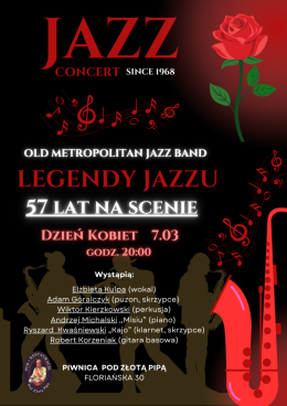 Dzień Kobiet z Legendami Jazzu - Old Metropolitan Band