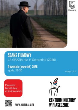 Seans filmowy. LA GRAZIA, Dom Kultury, Piaseczno (2D/lektor)