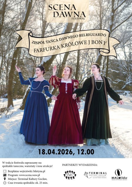 Festiwal Scena Dawna 2026: Zespół Tańca Dawnego Belriguardo – grupa dziecięca i młodzieżowa, Farfurka Królowej Bony