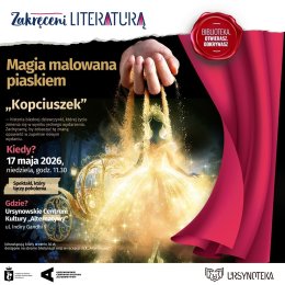 Festiwal Zakręceni Literaturą | „Kopciuszek” | łączący pokolenia spektakl Teatru Piaskowa Magia