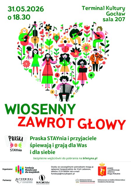 Wiosenny zawrót głowy - Praska STAYnia przeciw samotności (koncert)
