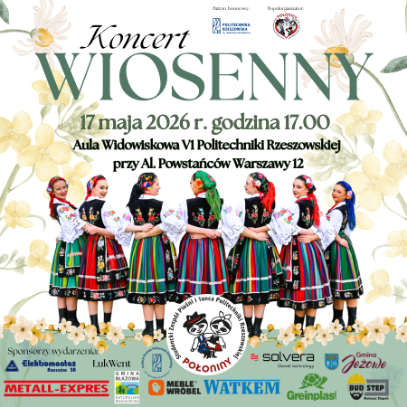 Koncert Wiosenny SZPiT PRz "POŁONINY"