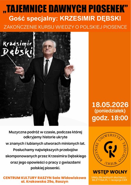 WYKŁAD RUTW: "TAJEMNICE DAWNYCH PIOSENEK"