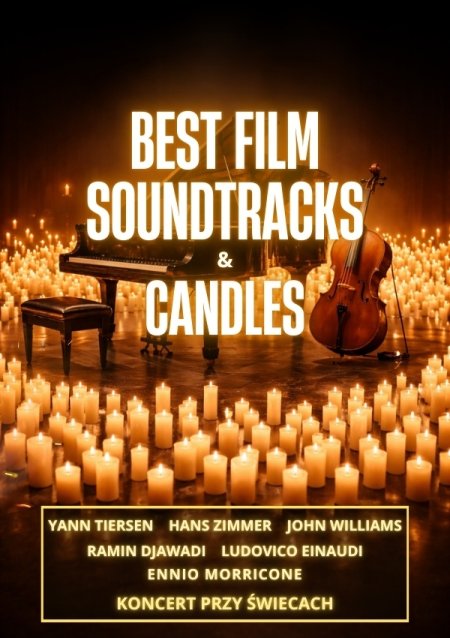 Piano & Cello: Best Film Soundtracks & Candles