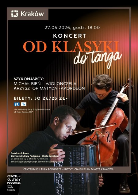 Koncert kameralny „Od Klasyki do Tanga”