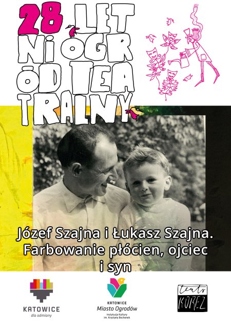 WYSTAWA:  Józef Szajna i Łukasz Szajna. Farbowanie płócien, ojciec i syn