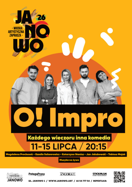 Co robimy, kiedy nikt nie patrzy? – mockument, komedia improwizowana – O! impro