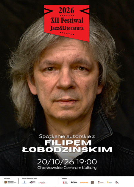 Spotkanie autorskie z Filipem Łobodzińskim - XII Festiwal JAZZ&LITERATURA 2026
