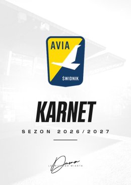 KARNET 2026/2027 - AVIA ŚWIDNIK