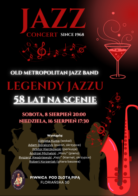 Legendy Jazzu - Old Metropolitan Band - 58 lat na scenie