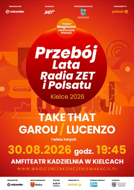Przebój Lata Radia ZET i Polsatu Kielce 2026 - rejestracja TV POLSAT