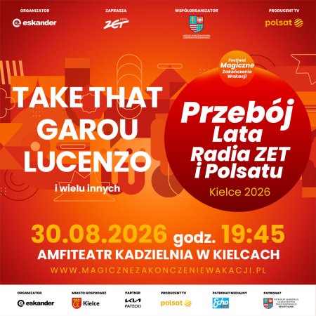 Przebój Lata Radia ZET i Polsatu Kielce 2026 - rejestracja TV POLSAT