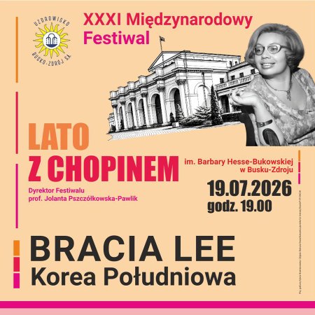 XXXI Międzynarodowy Festiwal "Lato z Chopinem" - Bracia Lee