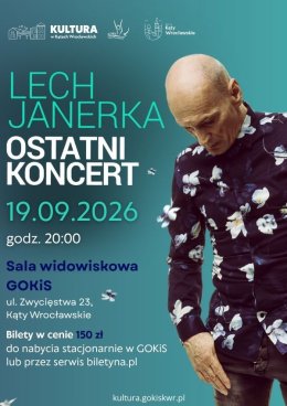 Ostatni koncert Lecha Janerki