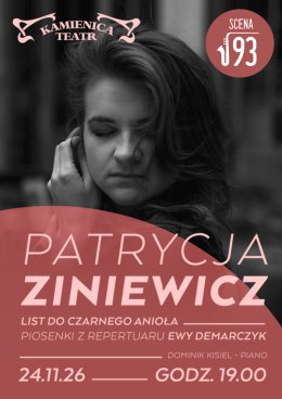 List do Czarnego Anioła. Piosenki z repertuaru Ewy Demarczyk - Teatr Kamienica