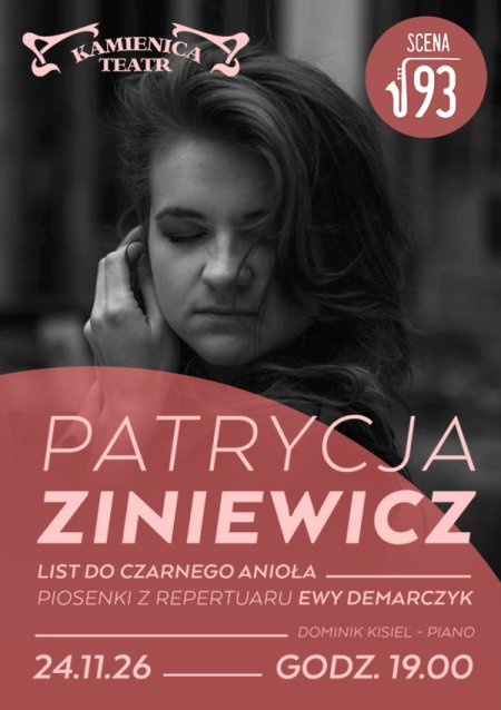 List do Czarnego Anioła. Piosenki z repertuaru Ewy Demarczyk - Teatr Kamienica