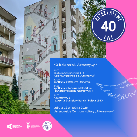 Spotkanie z Rafałem Dajborem | 40-lecie serialu „Alternatywy 4”