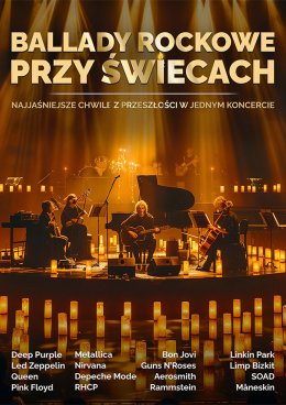 Ballady rockowe przy świecach