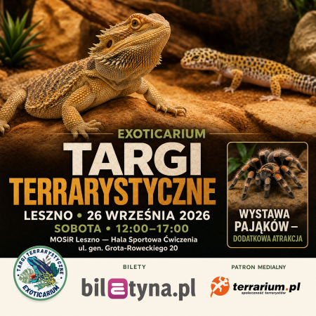 Leszno - Targi Terrarystyczne Exoticarium + Wystawa Pająków