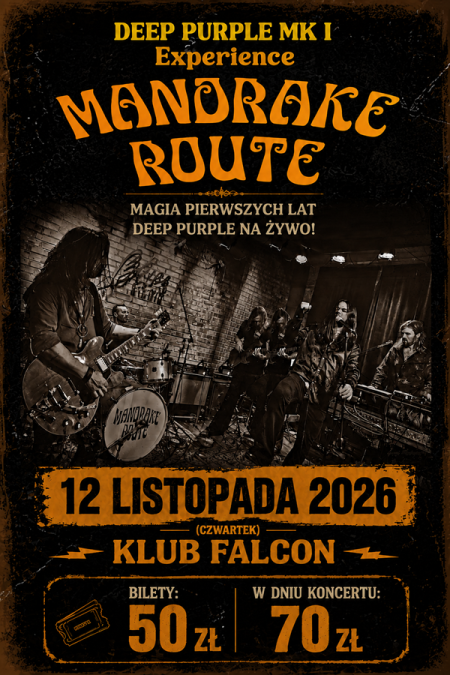 Mandrake Route – tribute to Deep Purple