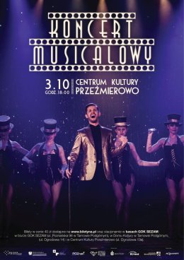"Koncert musicalowy" artystów Teatru Muzycznego z Poznania