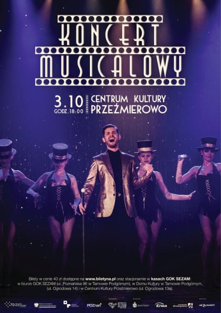 "Koncert musicalowy" artystów Teatru Muzycznego z Poznania