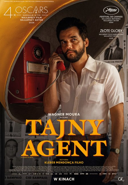 DKF Kinocentrycy: TAJNY AGENT, reż. Kleber Mendonça Filho// prowadzi Adriana Prodeus