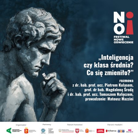 „Inteligencja czy klasa średnia? Co się zmieniło?” | rozmowa z dr. hab. prof. ucz. Piotrem Kulasem, prof. dr hab. Magdaleną Środą i dr. hab. prof. ucz. Tomaszem Nałęczem | prowadzenie: Mateusz Mazzini
