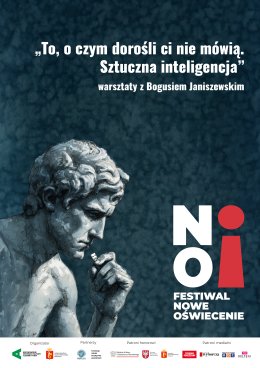 „To, o czym dorośli ci nie mówią. Sztuczna inteligencja” | warsztaty z Bogusiem Janiszewskim
